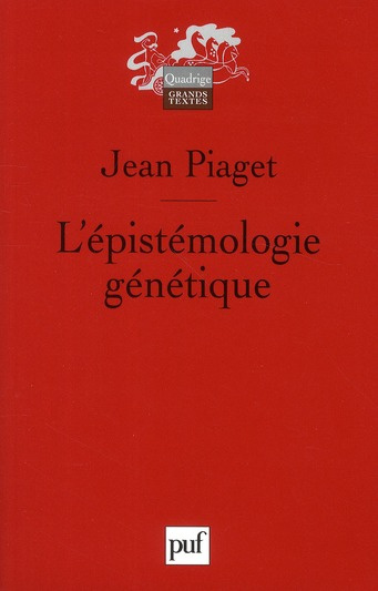 L'épistémologie génétique