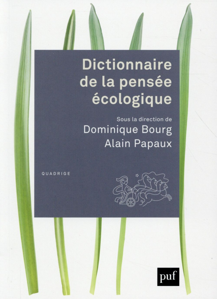 Dictionnaire de la pensée écologique