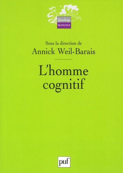 L'homme cognitif . 2e édition
