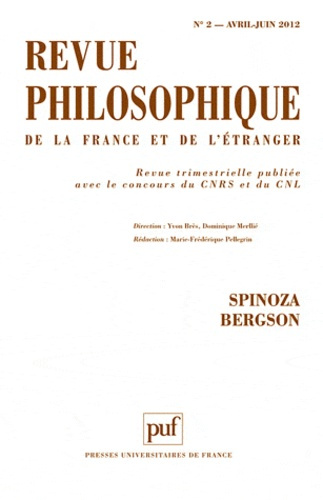 Revue philosophique N° 2, Avril-Juin 2012