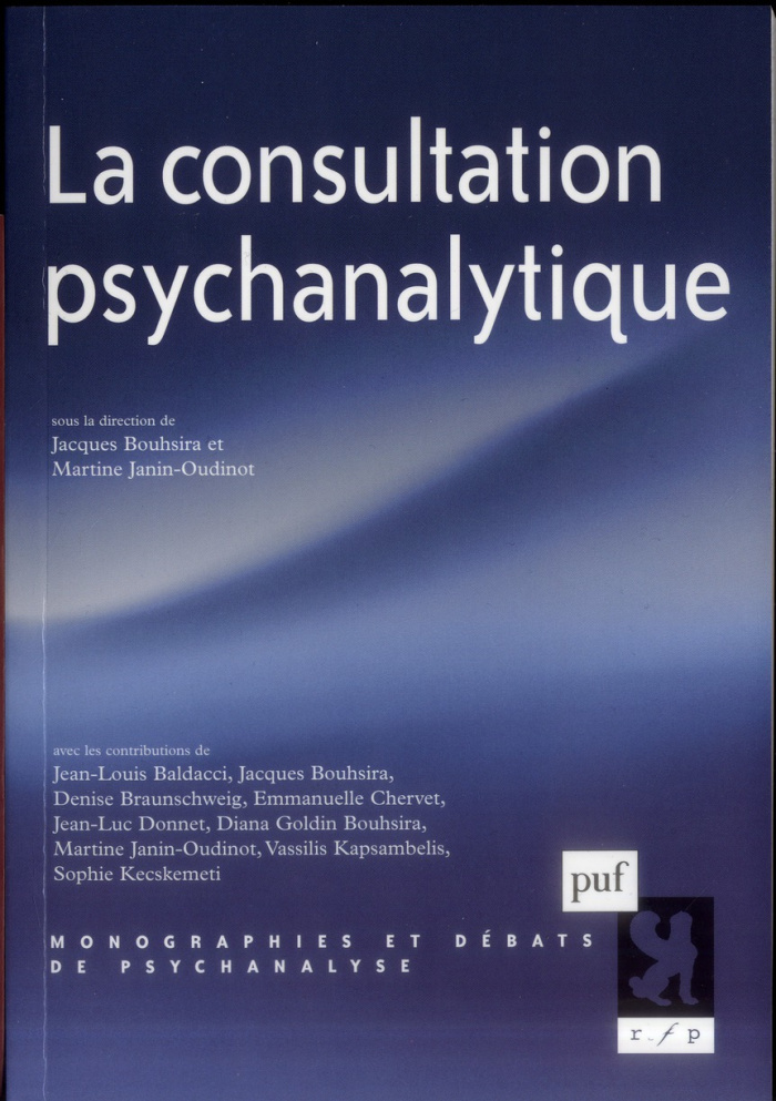 La consultation psychanalytique
