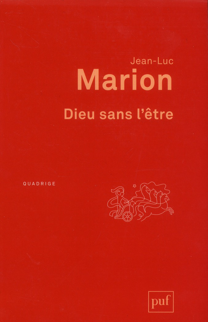 Dieu sans l'être. 4e édition