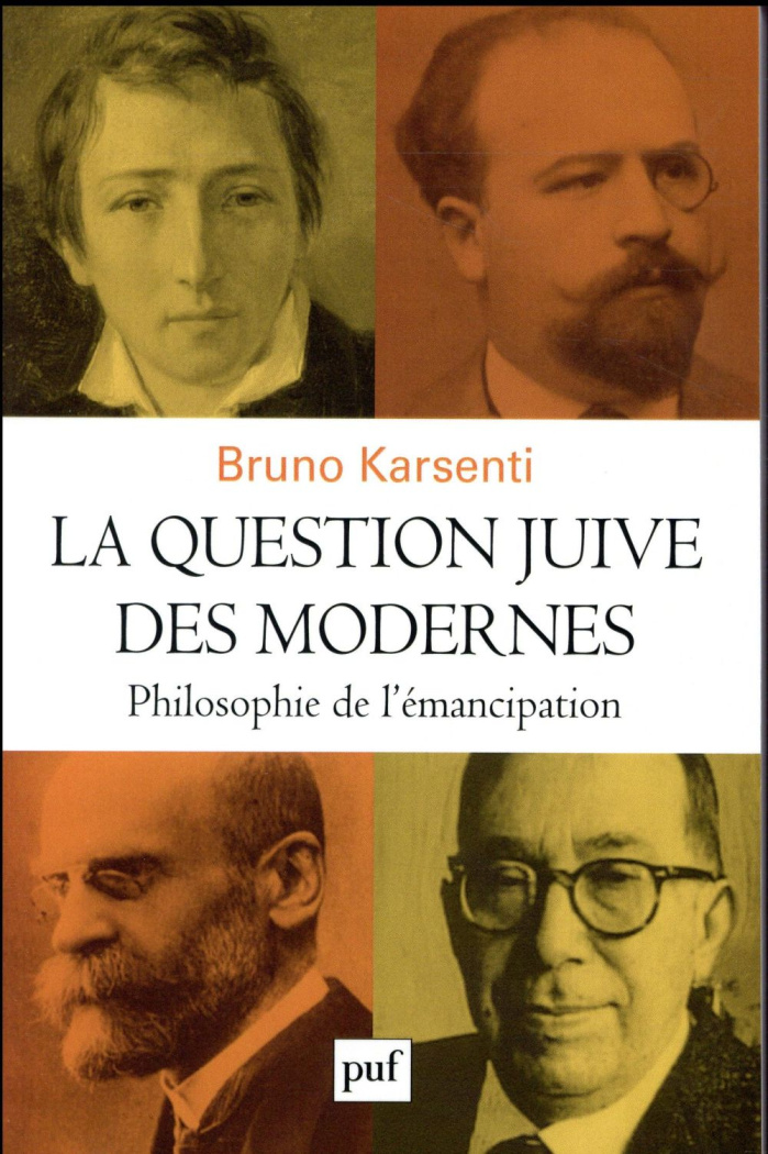 La question juive des modernes. Philosophie de l'émancipation