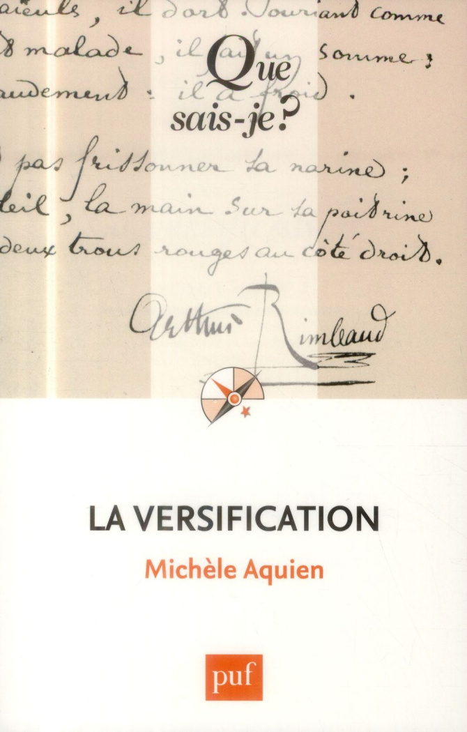 La versification. 9e édition