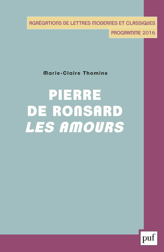 Pierre de Ronsard. Les amours
