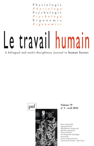 Le travail humain Volume 79 N° 2, 2016