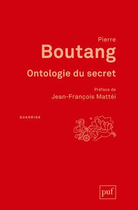 Ontologie du secret. 3e édition