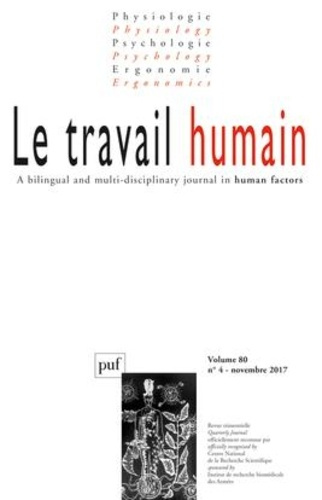 Le travail humain N° 4/volume 80