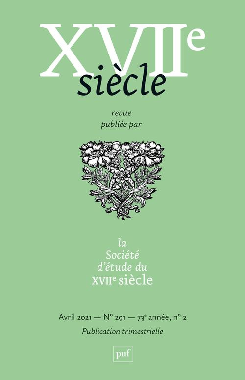 XVIIe siècle N° 291, avril 2021 : L'héraldique en Europe et en France au XVIIe siècle. Savoirs, prat