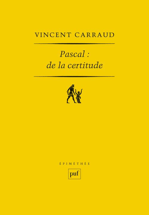 Pascal : de la certitude