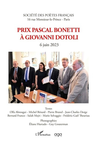 Prix pascal bonetti a giovanni dotoli