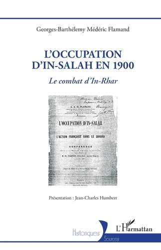 L'occupation d'In-Salah en 1900. Le combat d'In-Rhar