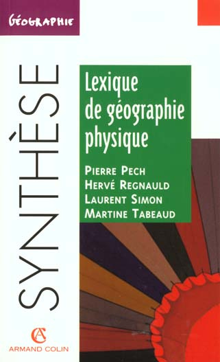 LEXIQUE DE GEOGRAPHIE PHYSIQUE