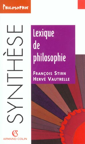 LEXIQUE DE PHILOSOPHIE
