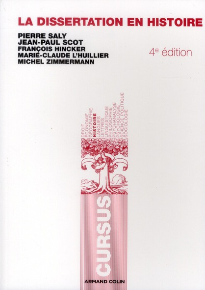 LA DISSERTATION EN HISTOIRE