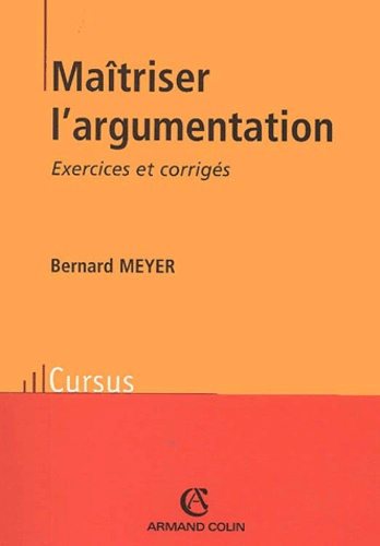 MAITRISER L'ARGUMENTATION