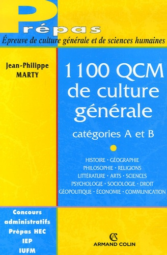 1100 QCM DE CULTURE GENERALE