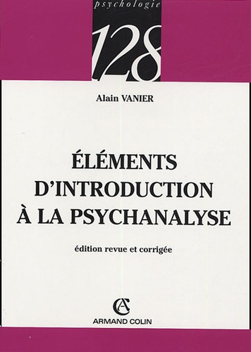 ELEMENTS D'INTRODUCTION A LA PSYCHANALYSE