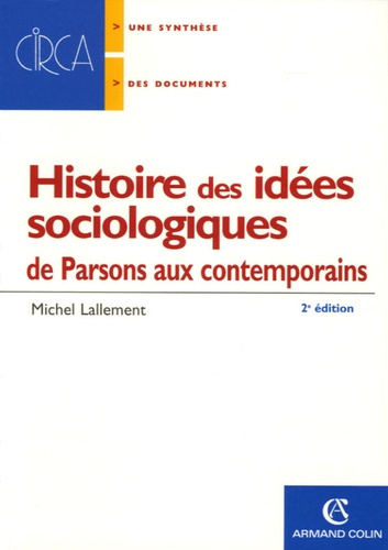 HISTOIRE DES IDEES SOCIOLOGIQUES