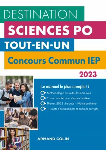 Concours commun IEP. Edition 2023