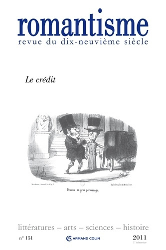 Romantisme N° 151, 1er trimestre 2011 : Le crédit