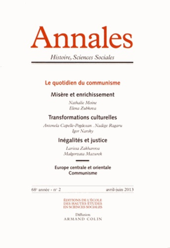 Annales Histoire, Sciences Sociales/2201/Le quotidien du communisme