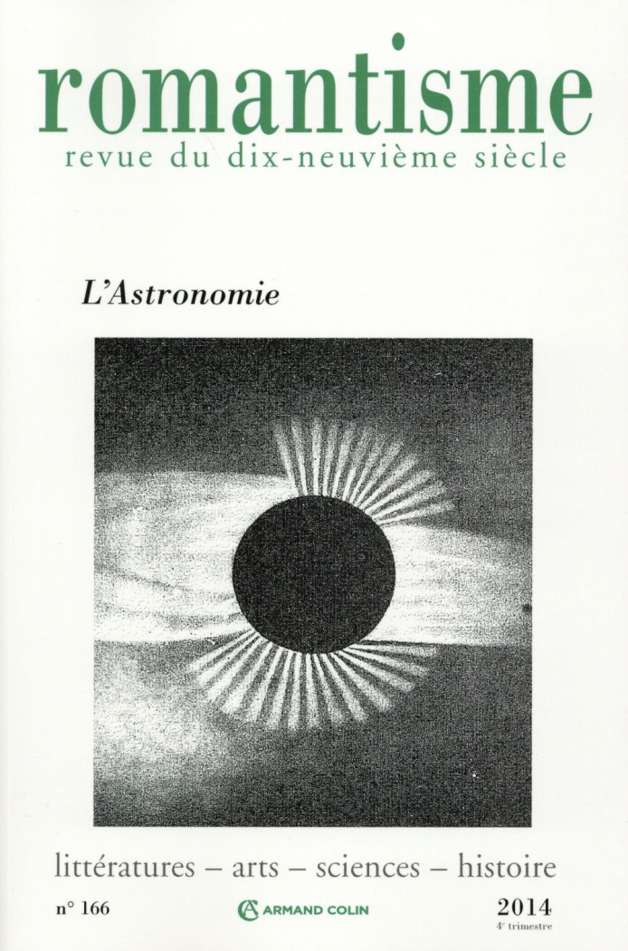 Romantisme N° 166, 4e trimestre 2014 : L'astronomie