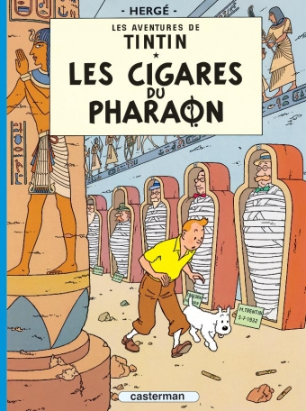 Les Aventures de Tintin Tome 4 : Les cigares du Pharaon. Mini-album