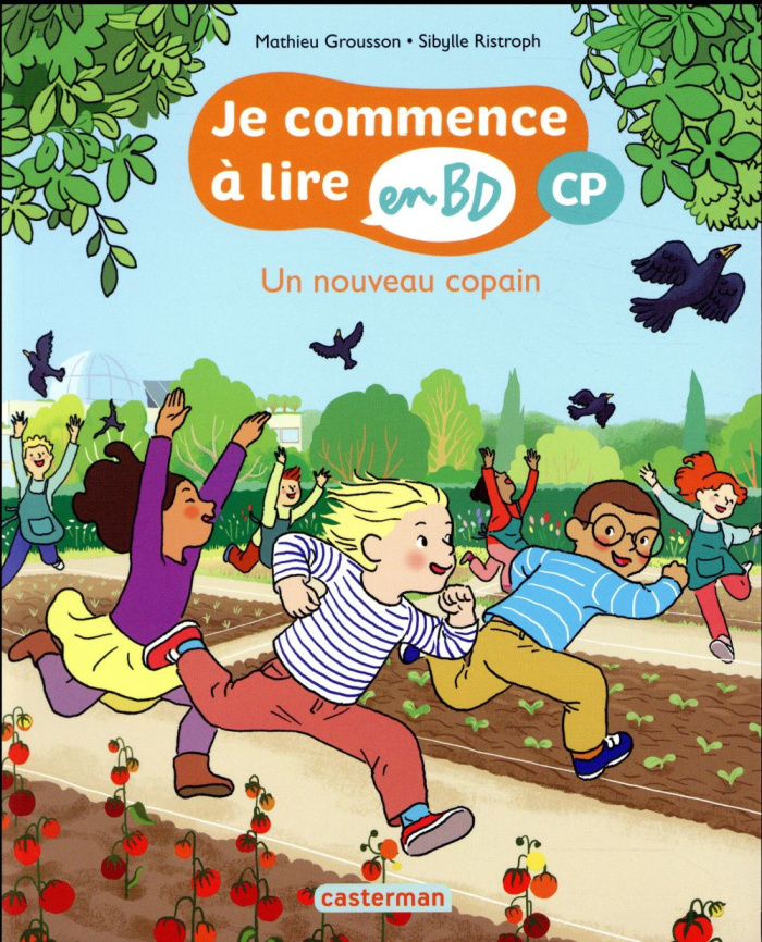 Je commence à lire en BD - CP : Un nouveau copain