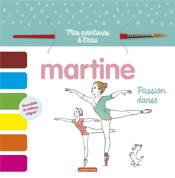 Martine, passion danse. Avec un pinceau et une palette de couleurs