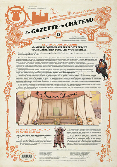 Le Château des animaux : La gazette du Château N° 12
