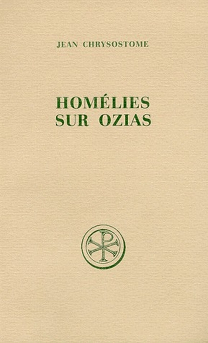 HOMELIES SUR OZIAS. Edition bilingue français-grec