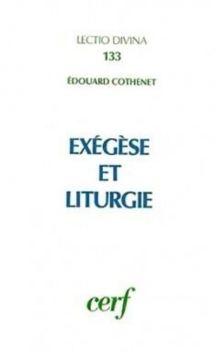 Exégèse et liturgie