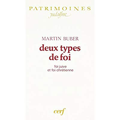 Deux types de foi. Foi juive et foi chrétienne