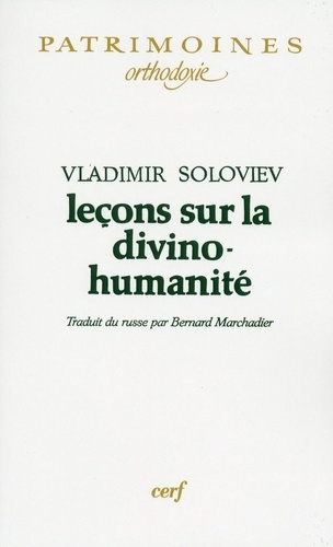Leçons sur la divino-humanité
