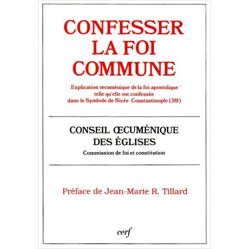 Document / Foi et constitution Tome 153 : Confesser la foi commune
