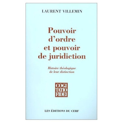 Pouvoir d'ordre et pouvoir de juridiction