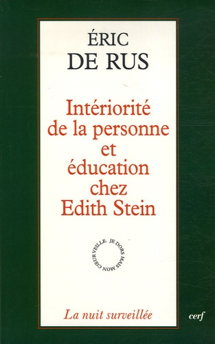 Intériorité de la personne et éducation chez Edith Stein
