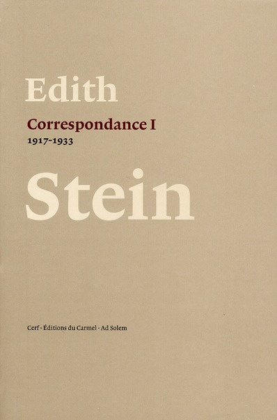 Correspondance. Volume 1 (1917-1933)