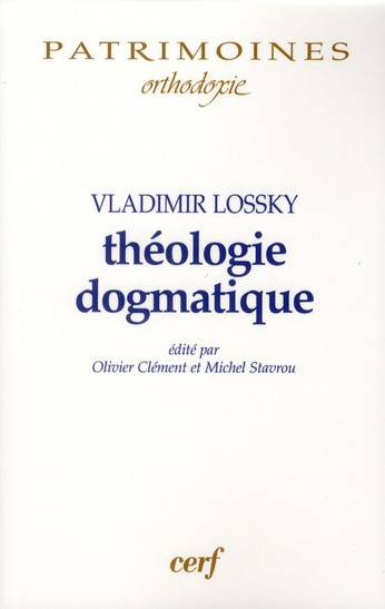 Théologie dogmatique