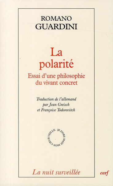 La polarité. Essai d'une philosophie du vivant concret