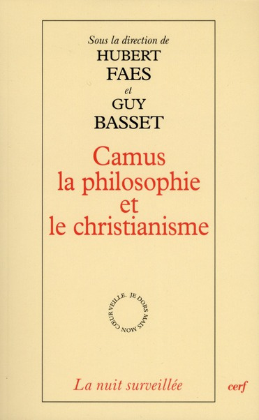 Camus la philosophie et le christianisme
