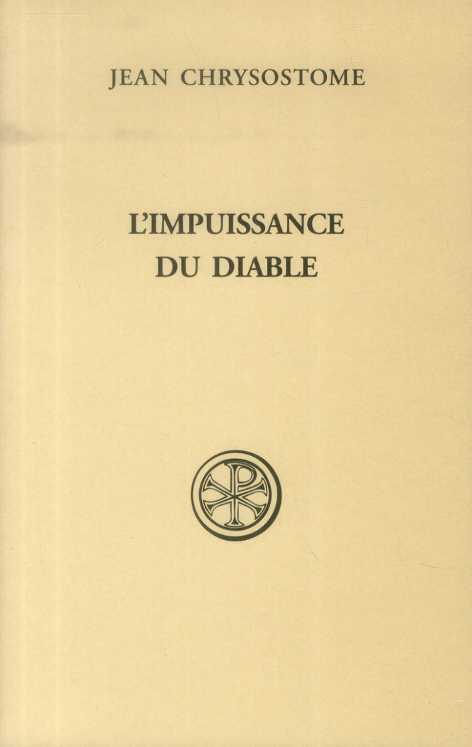 Sur l'impuissance du diable sc560