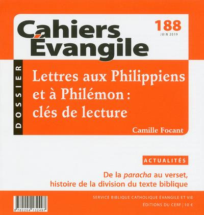 Cahiers Evangile N° 188, juin 2019