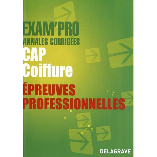 Epreuves professionnelles CAP Coiffure