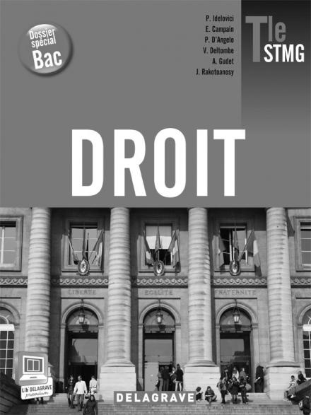 Droit Tle STMG. Livre du professeur