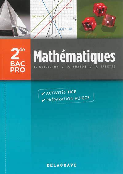 Mathématiques 2e Bac Pro
