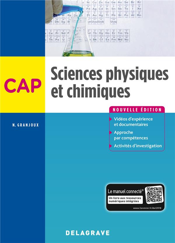 Sciences physiques et chimiques CAP. Edition 2018
