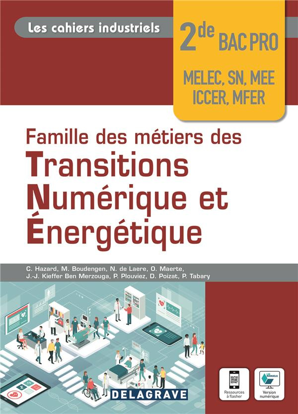 Famille de métiers des transitions numérique et énergétique 2de Bac Pro MELEC, SN, MEE, ICCER, MFER.