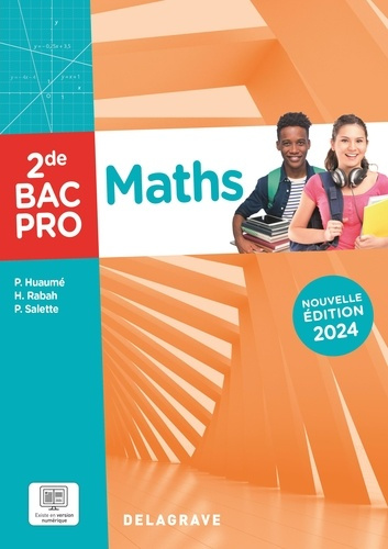 Maths 2de Bac Pro. Edition 2024